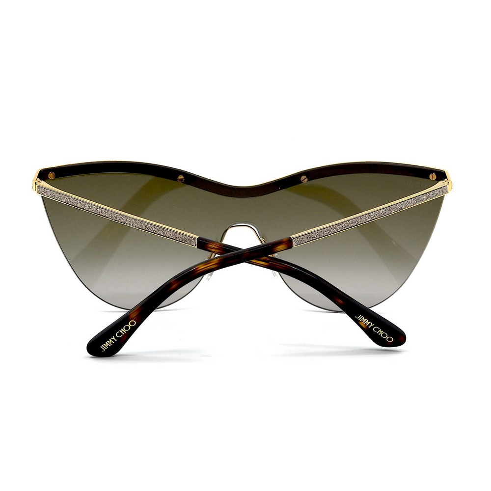JIMMY CHOO KRISTEN/S GOLD BROWN GRADIENT WOMEN'S SUNGLASSES - Picture 11 of 14